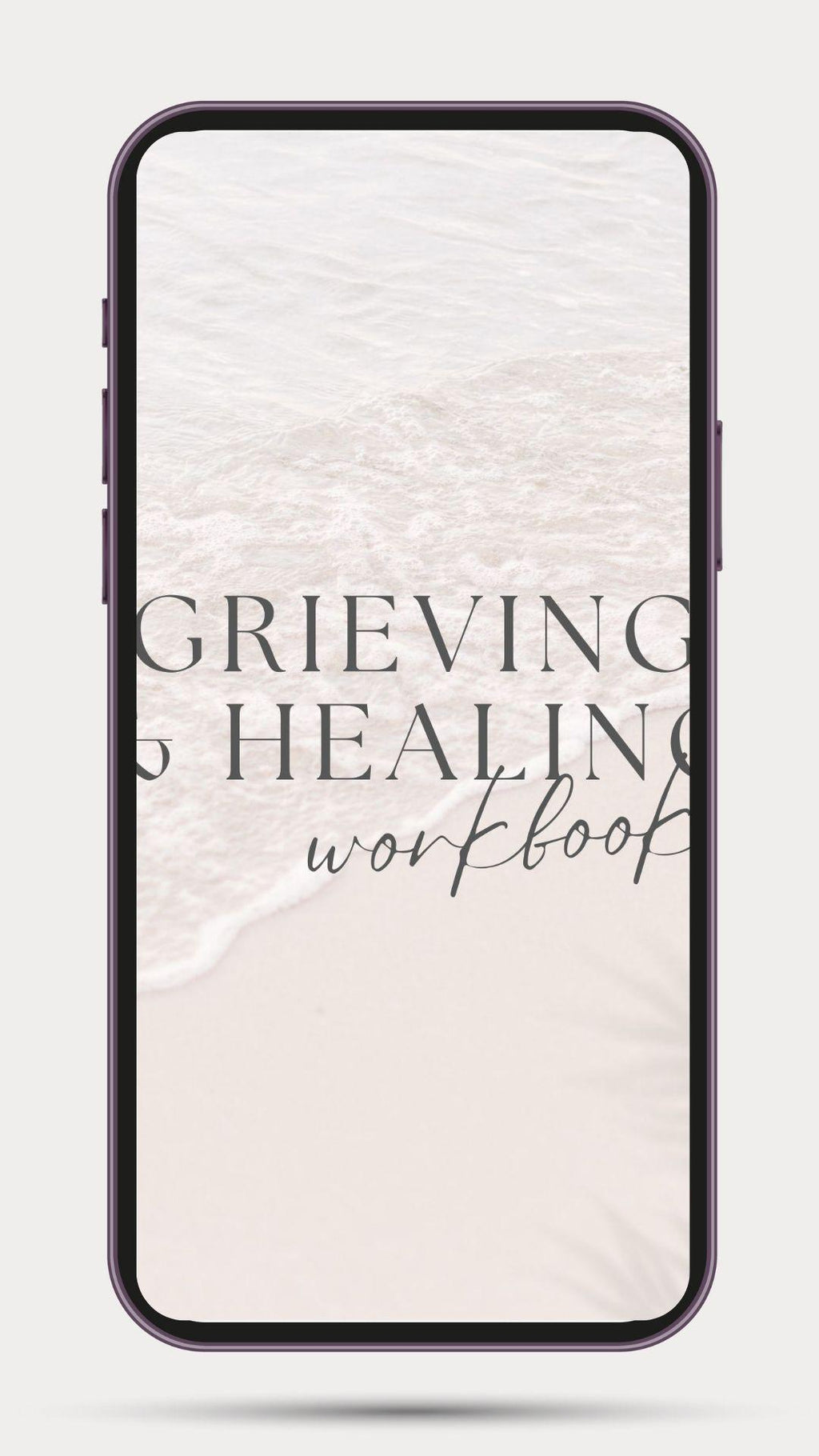 Guided Grief Journal: Healing After Loss Workbook (Printable PDF, 48 Pages