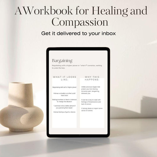 Guided Grief Journal: Healing After Loss Workbook (Printable PDF, 48 Pages