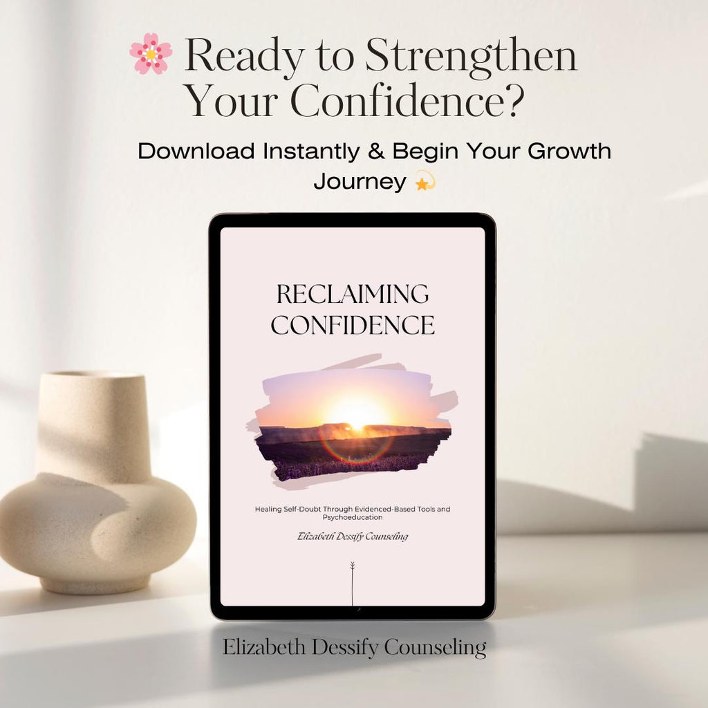 Self-Confidence Workbook | CBT & DBT Guided Journal (PDF)